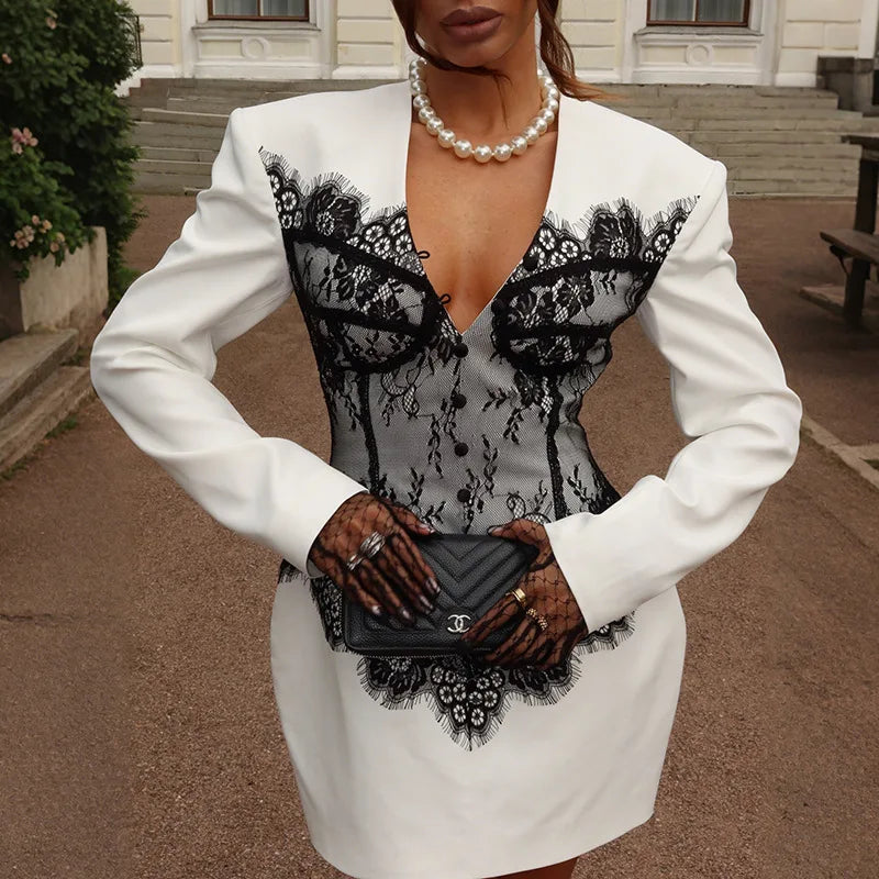 Long Sleeve Tight Slim Fit Bodycon Casual Dress