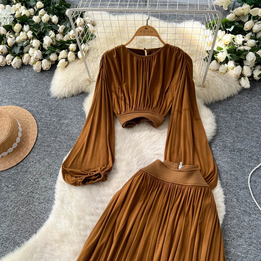 Elegant Two-Piece Suit Dress