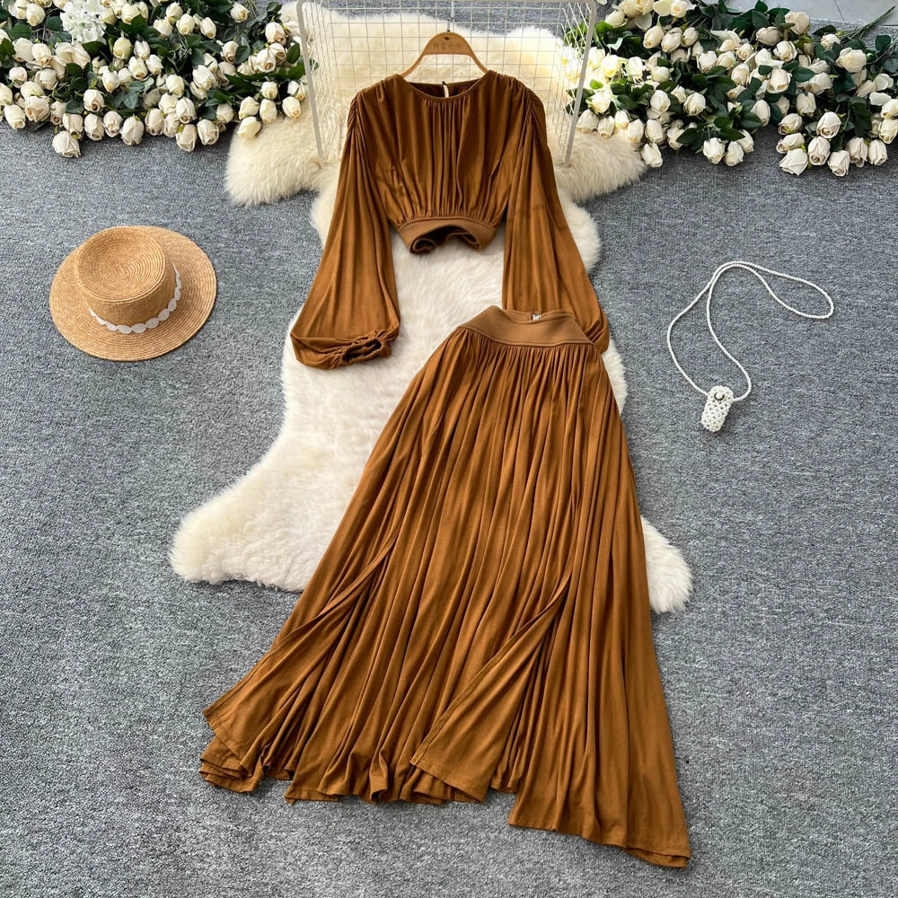 Elegant Two-Piece Suit Dress