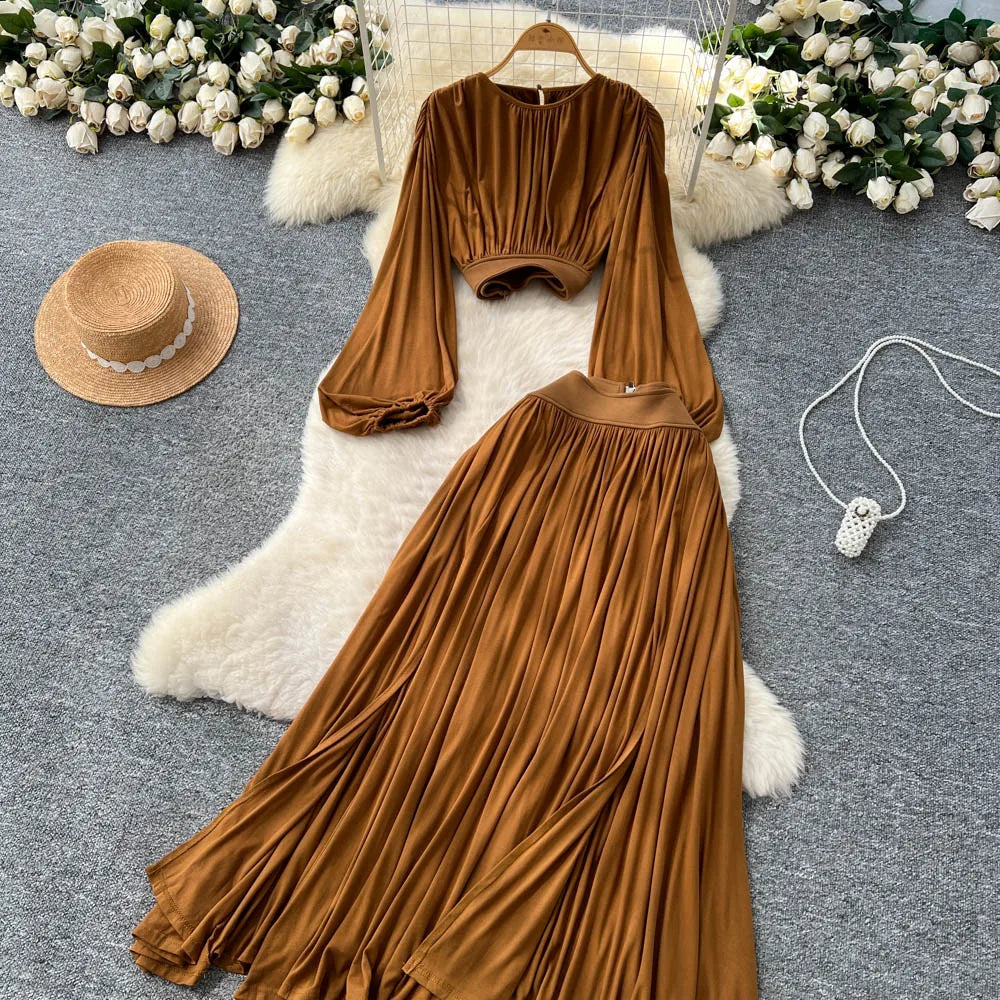 Elegant Two-Piece Suit Dress