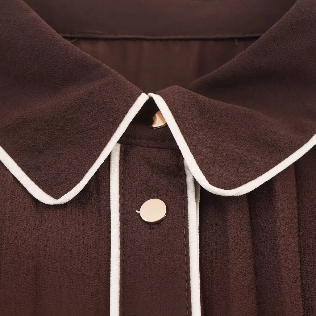 Long Sleeve Vintage Dress