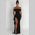 Elegant Off-Shoulder Evening Dress