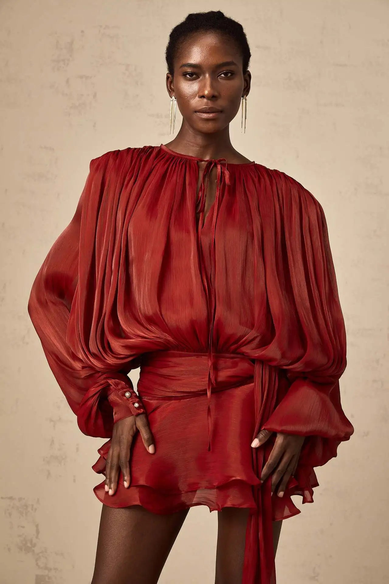 Fashionable Loose Sleeve Dress